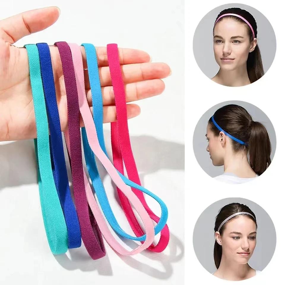 Bandeau élastique anti-poussière 4 pièces - Anti-transpiration pour yoga et sauna unisexe