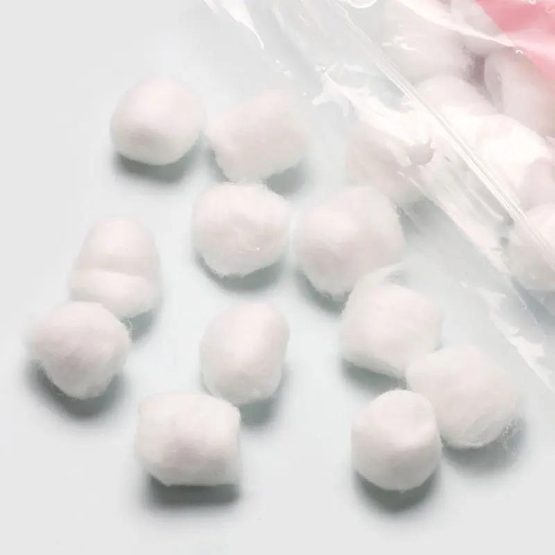 100 pièces/paquet boules de coton dissolvant de vernis à ongles outil de nettoyage UV Gel ongles con