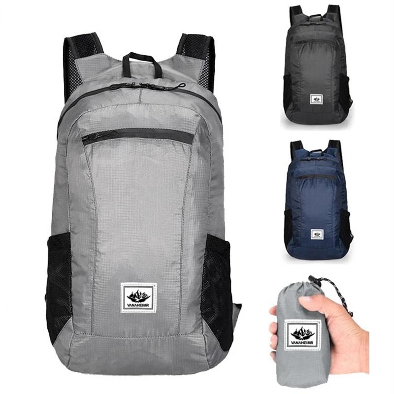 Sac à Dos de Randonnée en Plein Air pour Homme et Femme, observateur, Portable, Pliable, Étanche, Ul