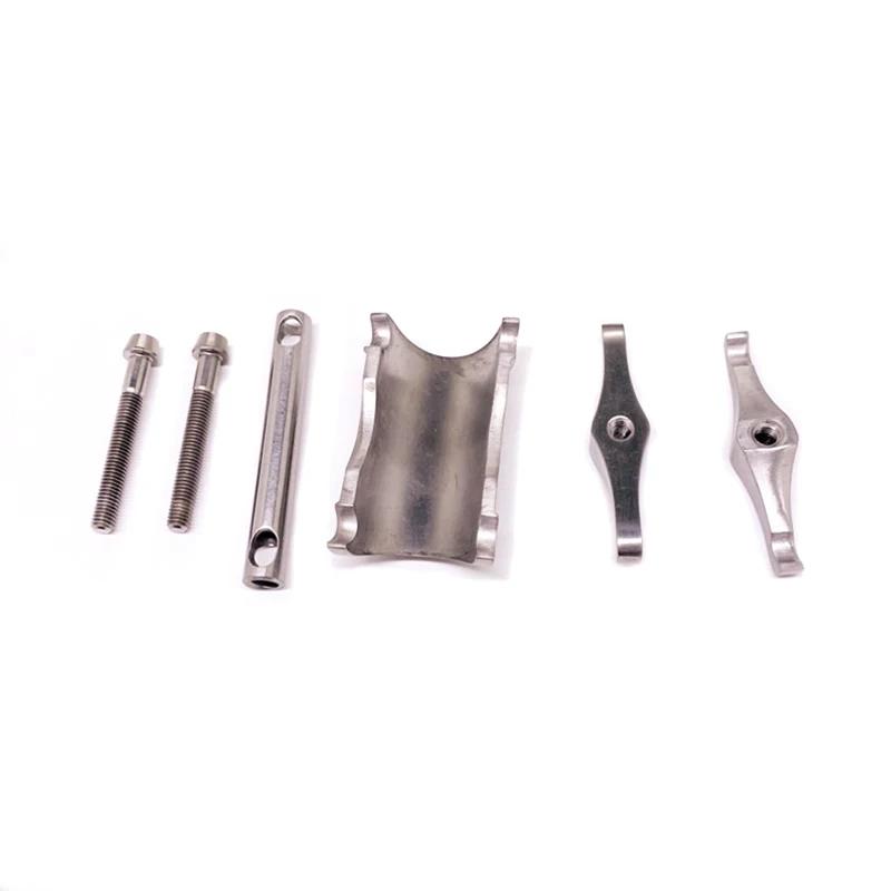 Tige de selle CNC en alliage de titane 3AL2.5V 31.8mm pour vélo pliant Brompton 4 tailles 600/580/55