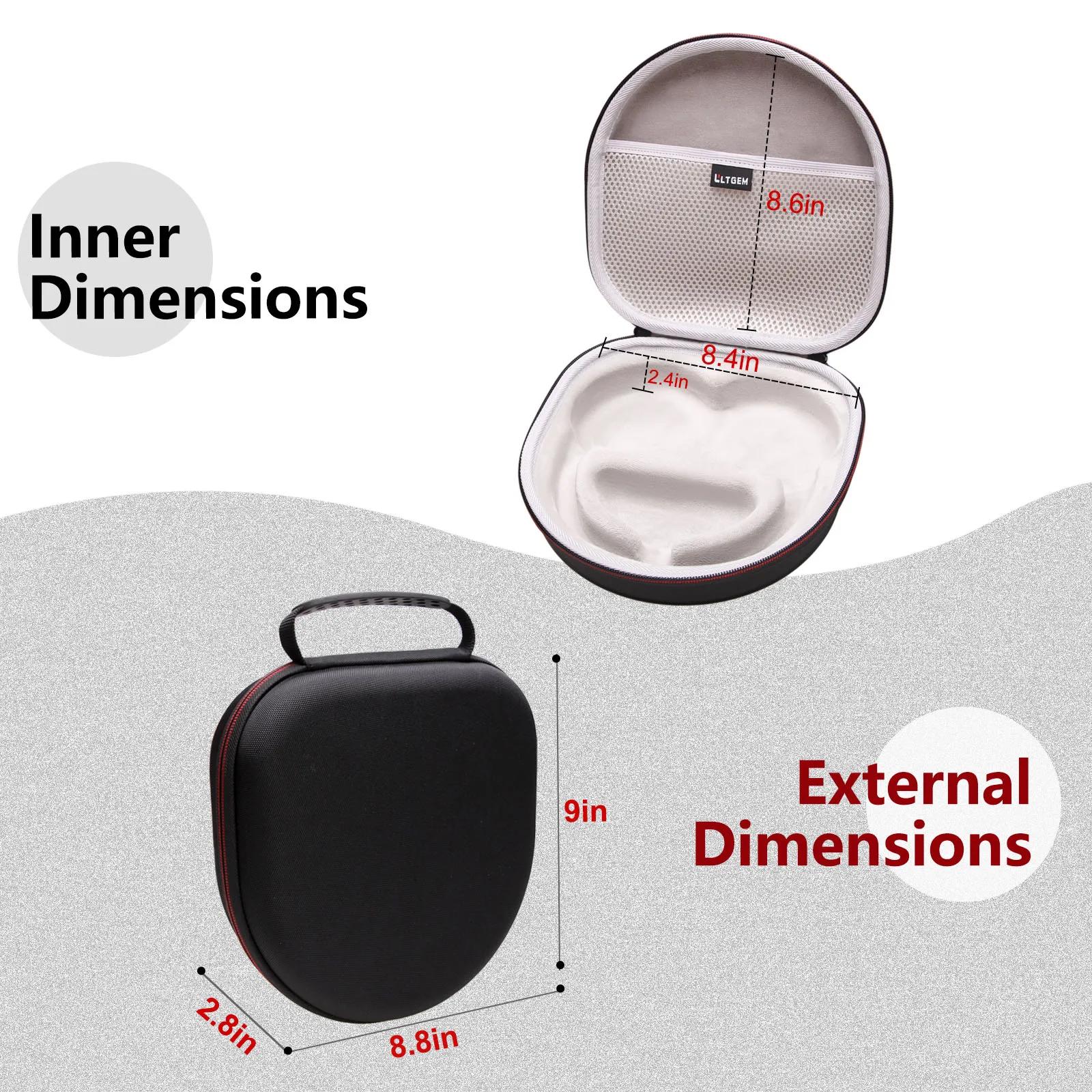 Étui pour écouteurs LTGEM pour Anker Soundcore Space One Pro/Q45/Life Q35, sac de rangement de prote