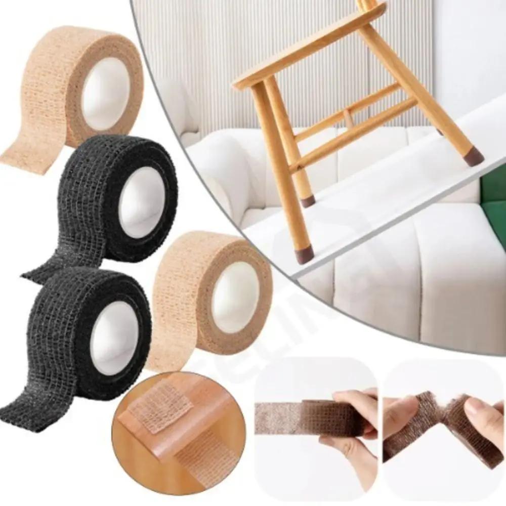 Coussinets de meubles auto-adhésifs, protège-pieds de chaise polyvalent, anti-alde, housse de jambe 