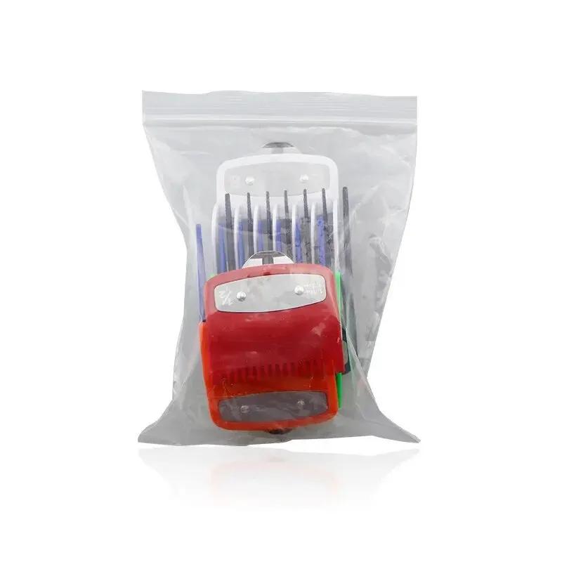 Peignes de guidage pour tondeuse à cheveux professionnelle, 8 pièces/ensemble, pour tondeuse Wahl, a