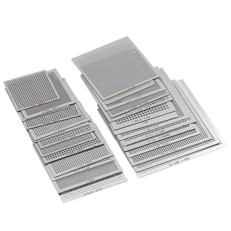 Pochoirs universels chauffés directement, modèle général BGA, pour puce SMT SMD, réparation et suppo