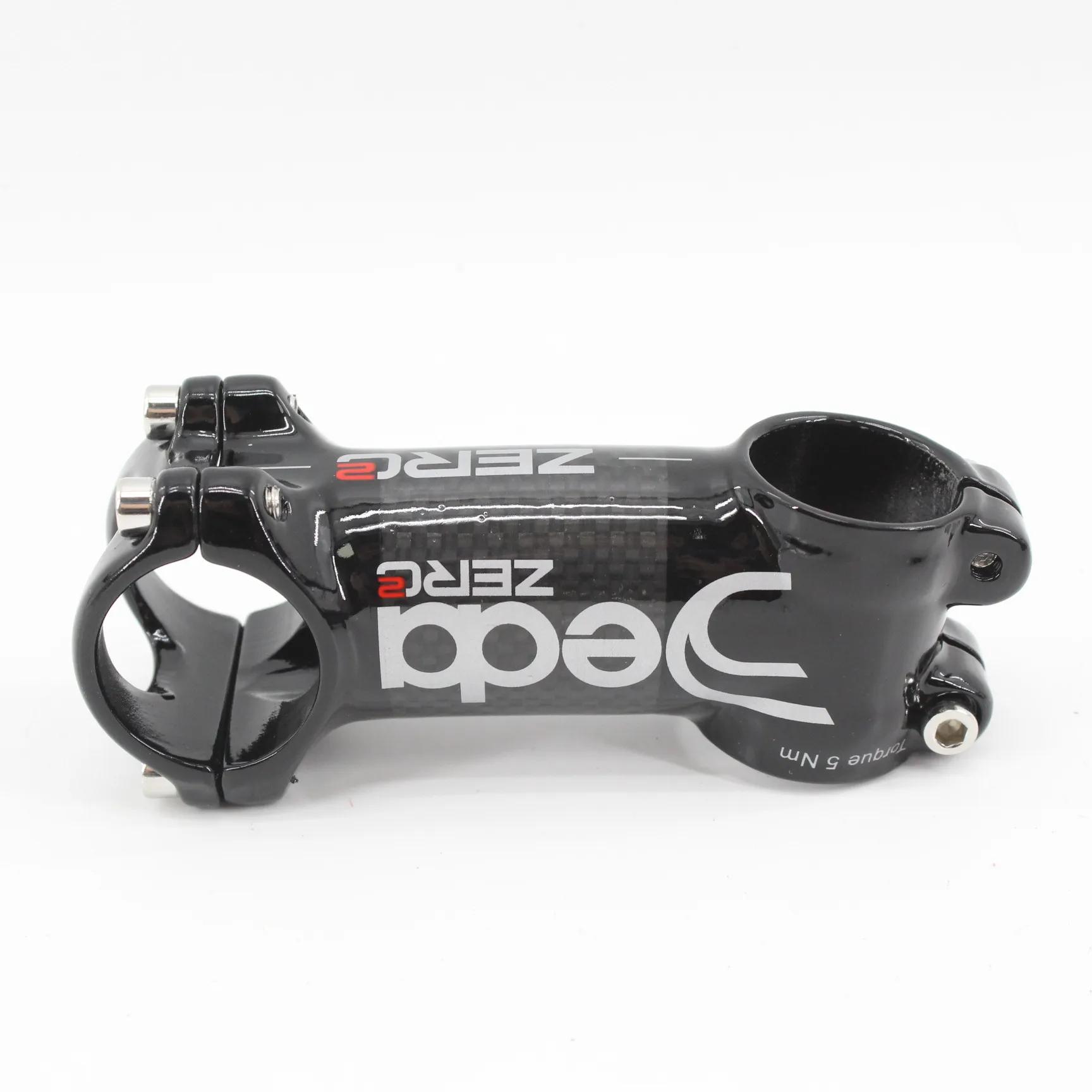Tout nouveau JEDA argent route carbone tige de vélo en alliage 31.8*60-120mm 6 17 degrés Angle VTT t