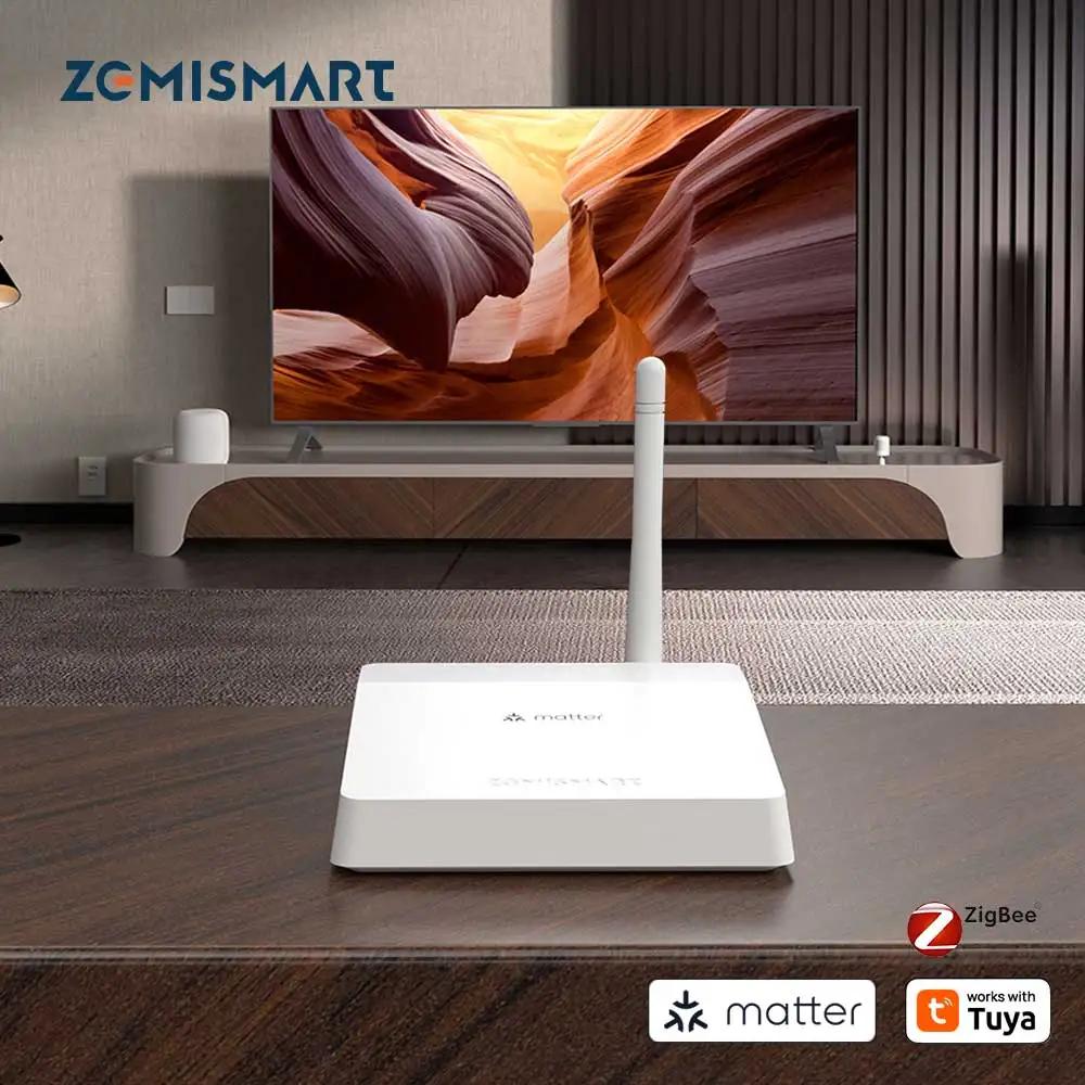 Matter Zigbee – Hub filaire avec antenne, Signal réseau puissant, passerelle de pont pour maison int