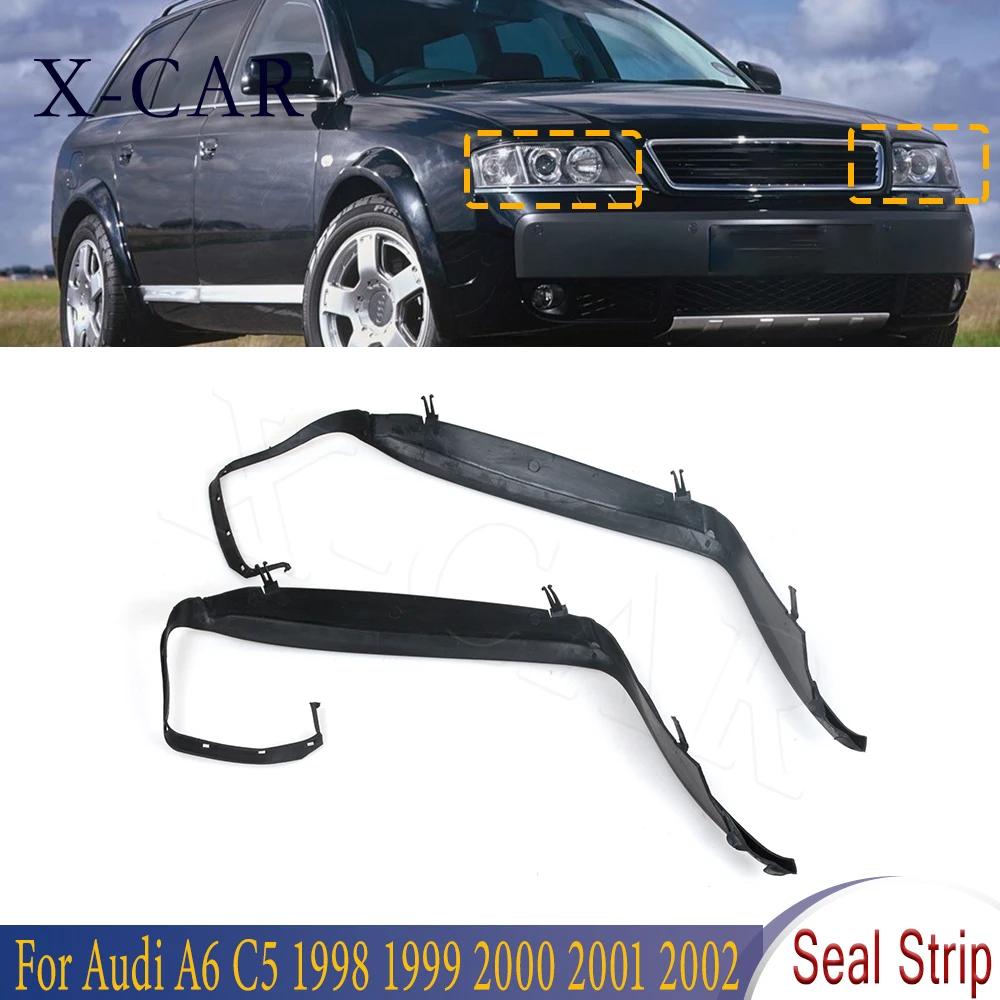 Bande d'étanchéité pour phares X-CAR, accessoires étanches sous les phares en plastique pour Audi A6