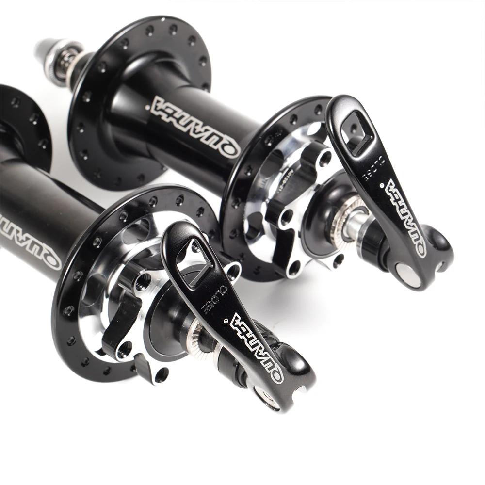 QUANTA gros pneu vélo roulement moyeux moto 32H 36 trous frein à disque propagation 135/150/170/190m