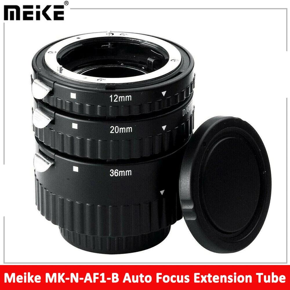 Meike MK-N-AF1-B anneau de Tube d'extension Macro de mise au point automatique pour Nikon D7200 D710