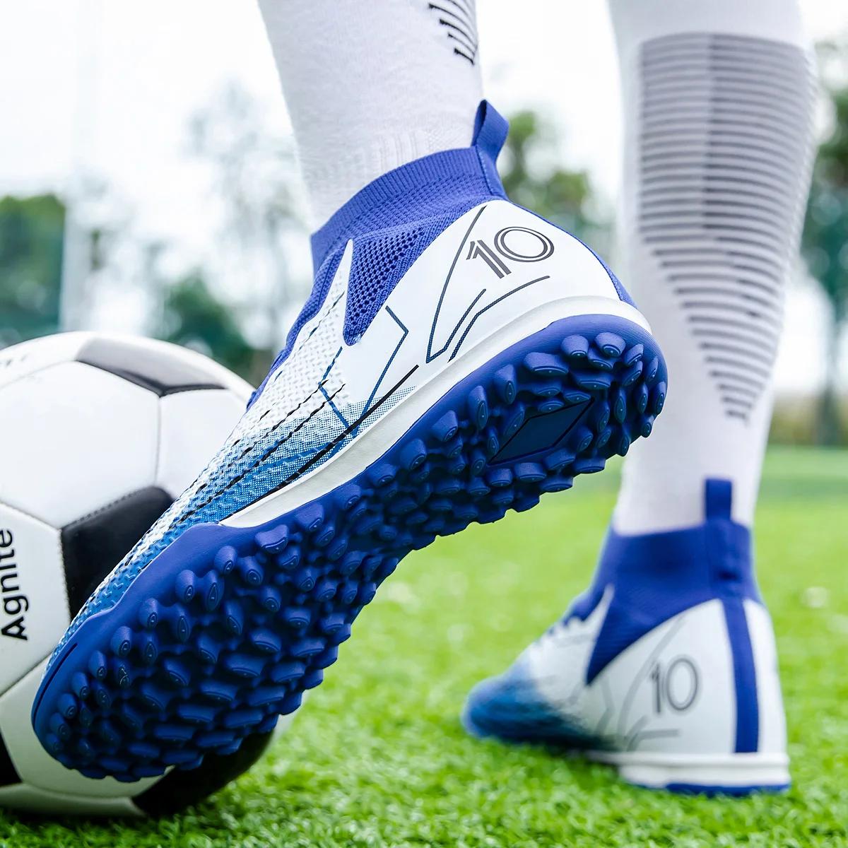 Crampons à pointes courtes, nouvelles chaussures de football de niveau de compétition pour hommes et