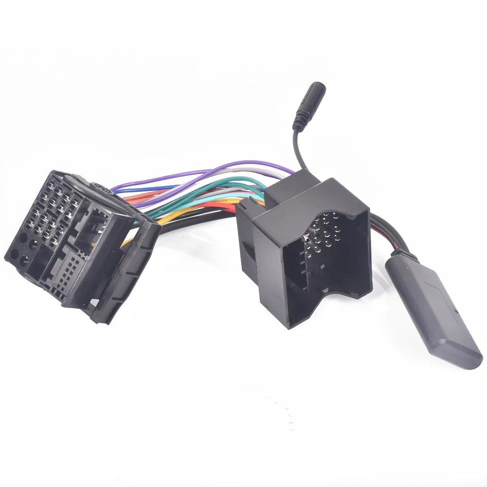 Adaptateur de musique AUX-in Bluetooth 5.0, câble de harnais MP3, Microphone pour FORD Fusion Fiesta