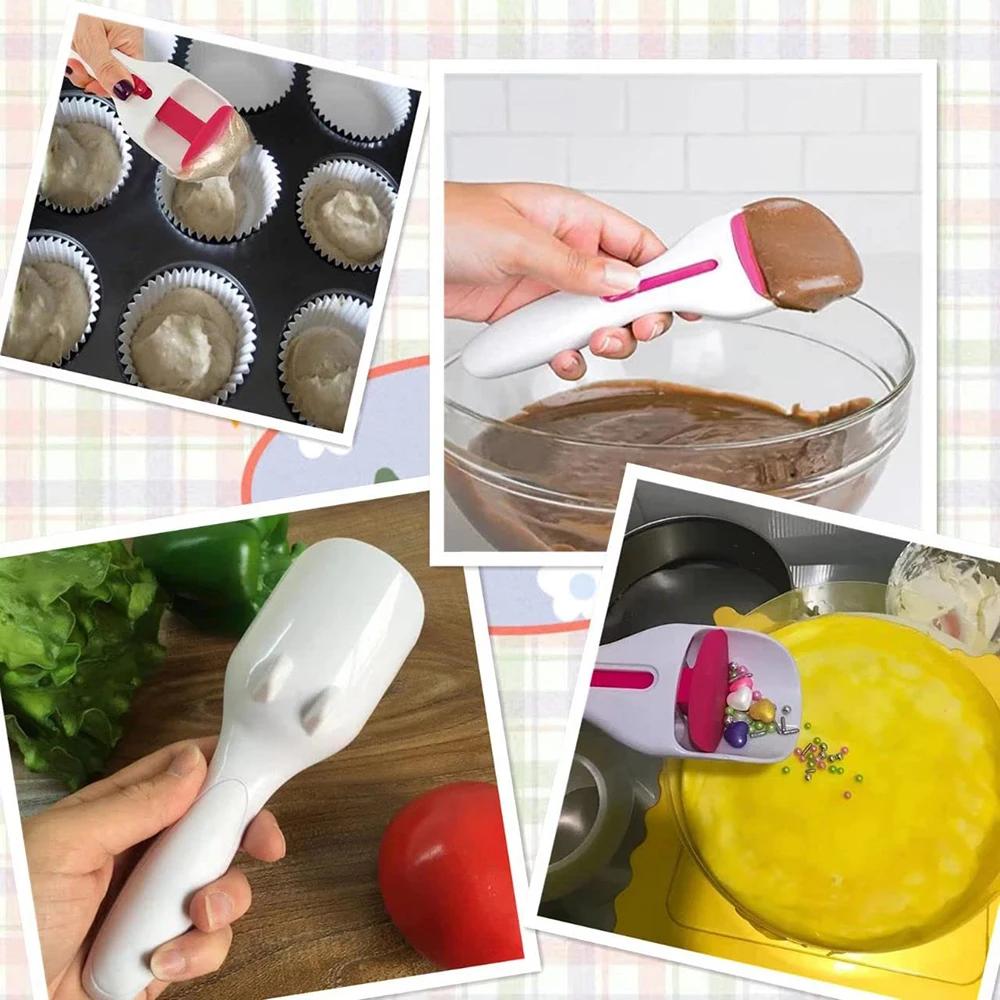 Cuillère distributrice de pâte à gâteau, distributeur de farine, outils de cuisson, accessoires de c
