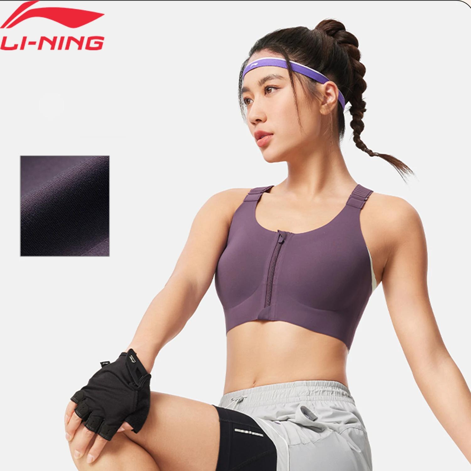 Li-ning soutien-gorge de sport Fitness pour femmes soutien Stable 54% Polyester 46% élasthanne confo