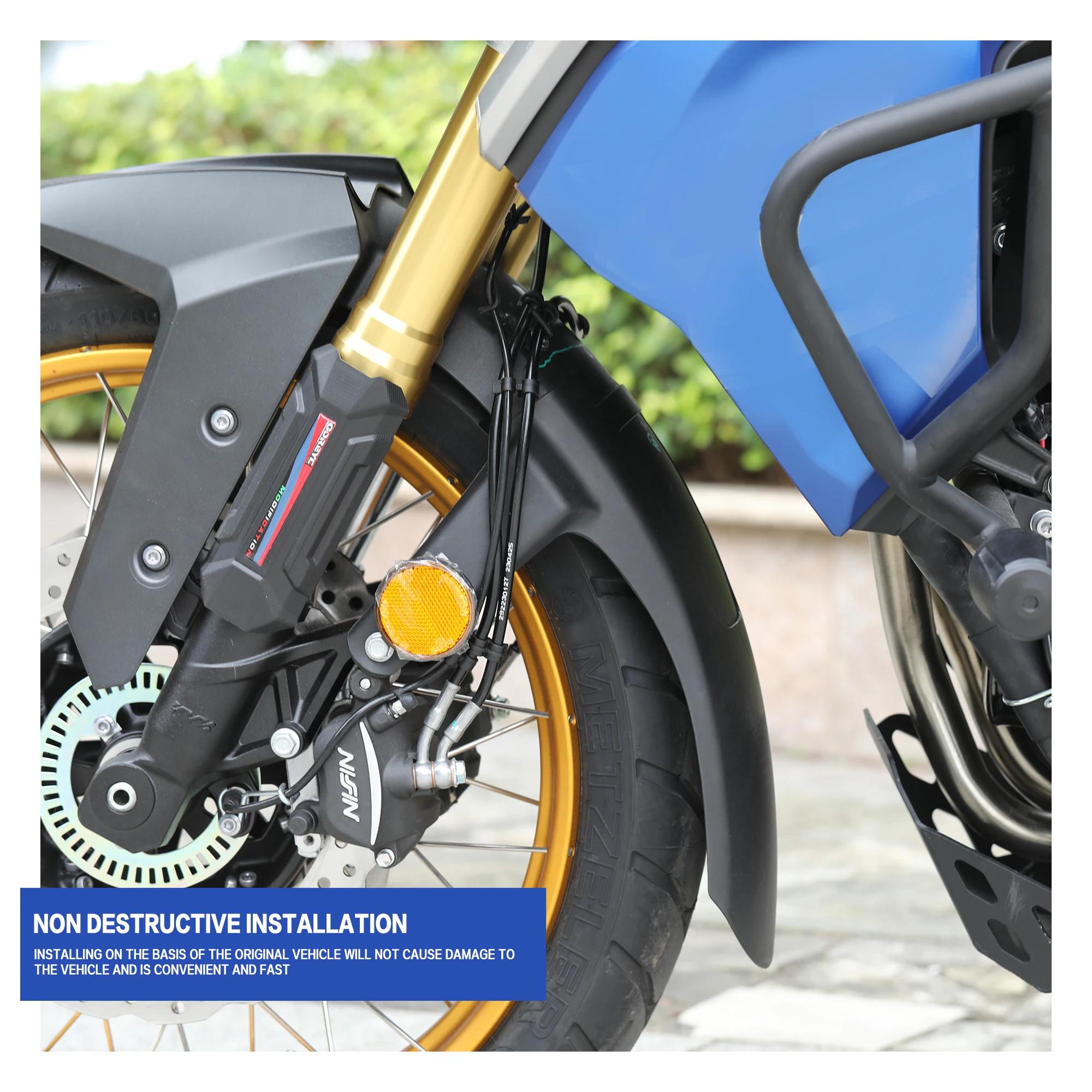 Pour LONCIN VOGE 625DSX 525DSX DS525X DS625X moto avant garde-boue Extension garde-boue garde-boue p