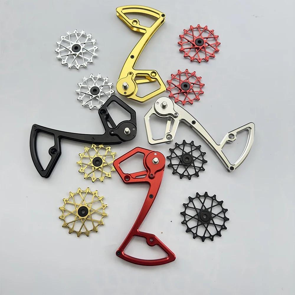Roues de poulie de dérailleur arrière vtt, pour Shimano 12 vitesses, roulement surdimensionné pour S