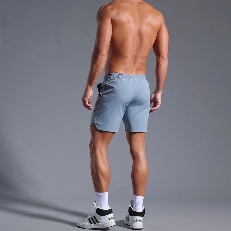 Short de course d'été pour hommes, vêtements de Sport élastiques à séchage rapide, pantalons courts 