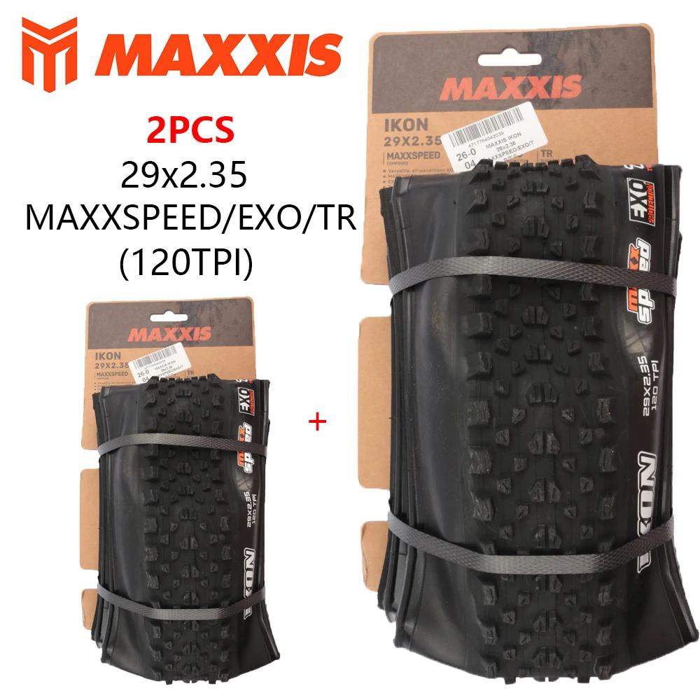 2 pièces MAXXIS IKON pneu de VTT d'origine 26 29 pliant Anti-crevaison Tubeless XC pneu de vélo tout