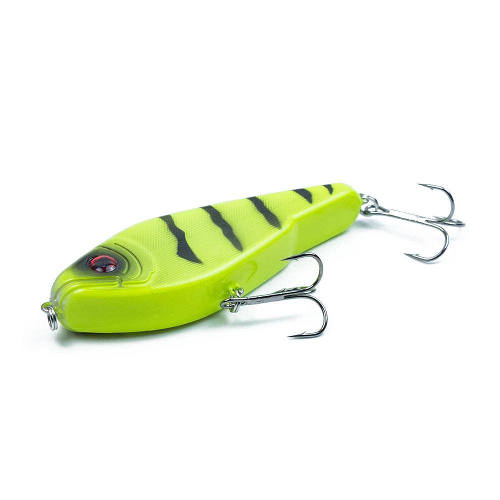 Leurre de pêche Hanlin Glide Jerkbait 75/90/120/150 mm – Leurre dur populaire pour brochet, crankbai
