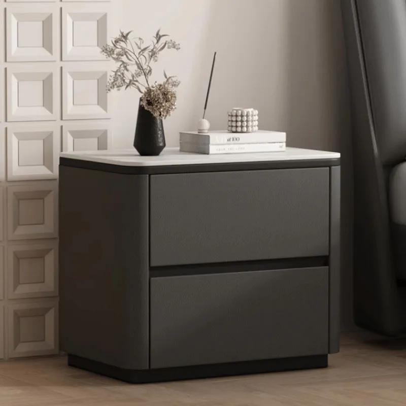 Organisateur bas Table De chevet chambre armoires mobiles tiroirs rangement De luxe Table De chevet 