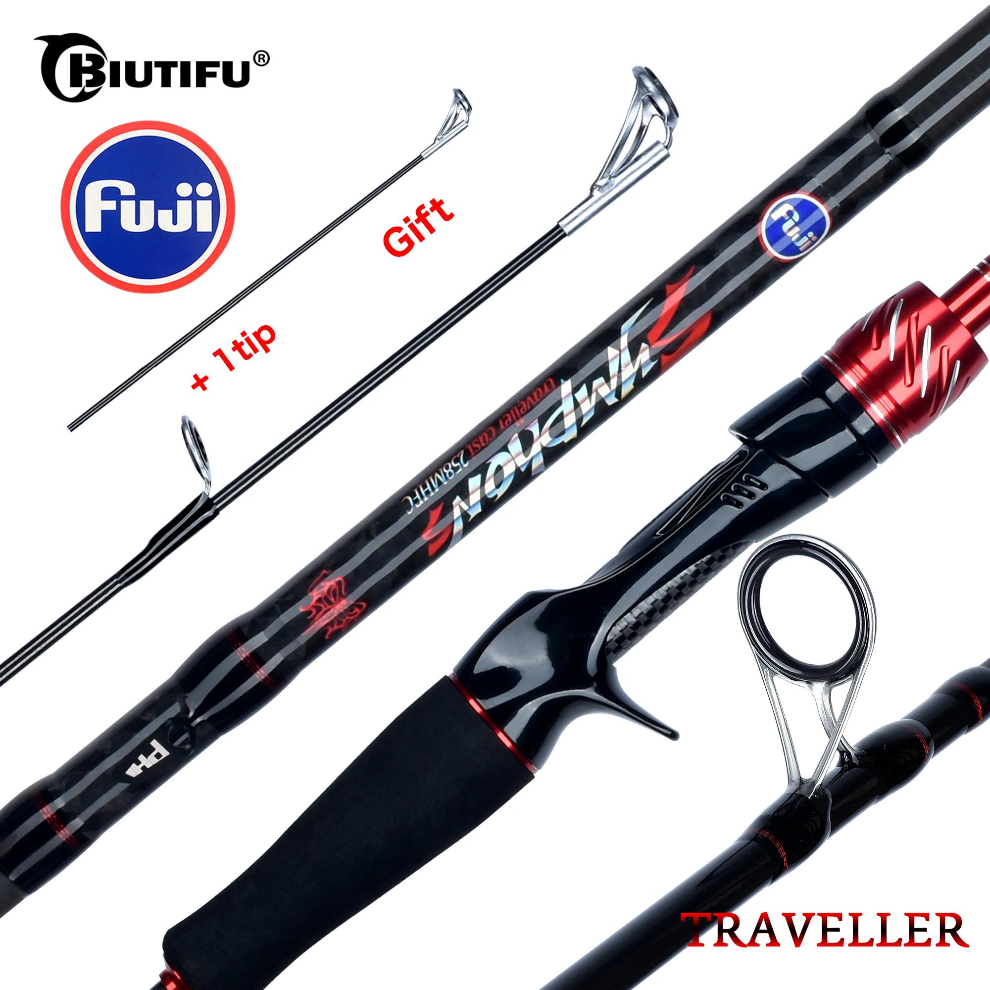 BIUTIFU-Leurre de pêche en carbone ultraléger, lancer d'appâts rapide, pêche au lancer, pêche au lan