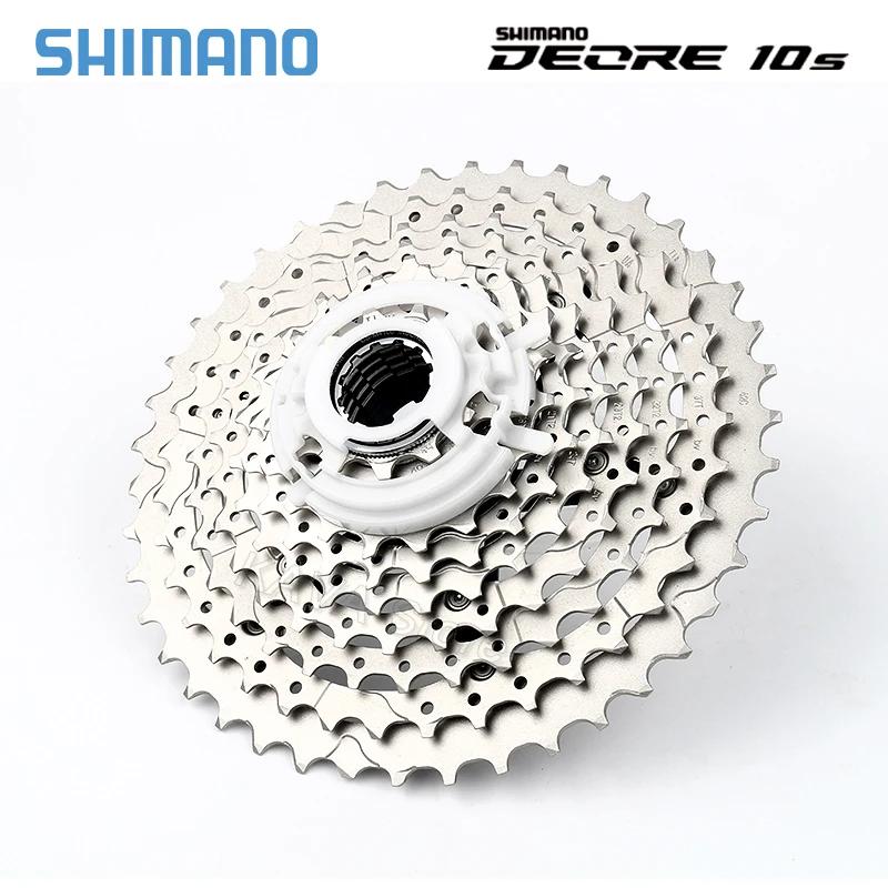 Shimano-Cassette Deore CS Safe100, 10 S K7 11-42T 46T, pignon de VTT 10V, volant d'inertie Safe100 K