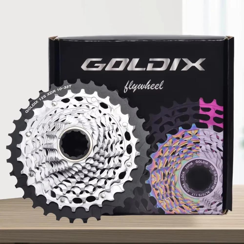 GOLDIX XDR Cassette 12 vitesses 28T 33T 36T Cassette K7 ultralégère 12V pour changement de vitesse é