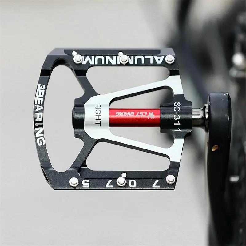 WEST BIKING pédales de vélo ultralégères antidérapantes CNC BMX vtt pédale de vélo de route cyclisme