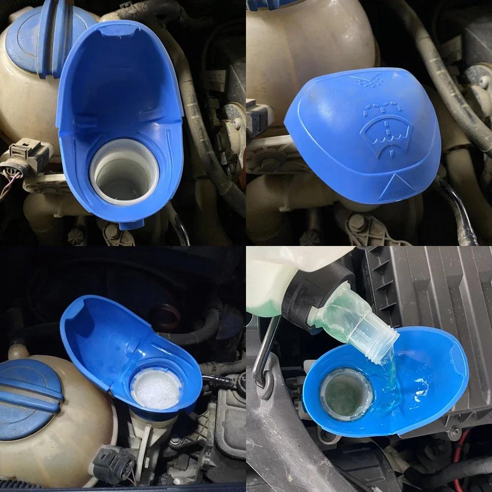 Couvercle d'essuie-glace de réservoir de liquide de voiture, entonnoir de lavage, couvercle de boute