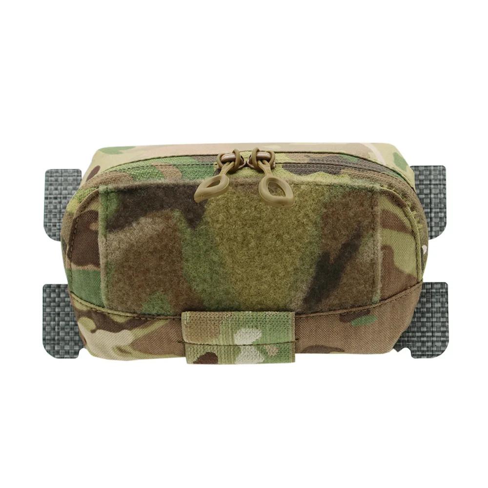 VULPO – gilet tactique FCPC MOLLE, pochette pour panneau d'administration, sous-sac d'extension de p