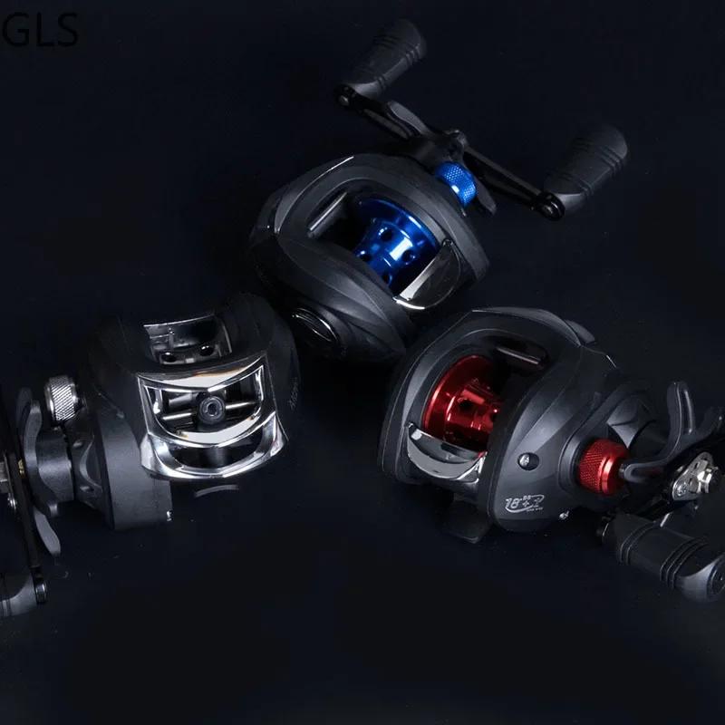Moulinet pêche GLS 2026 frein magnétique - Pour pêche main gauche/droite 8kg résistance