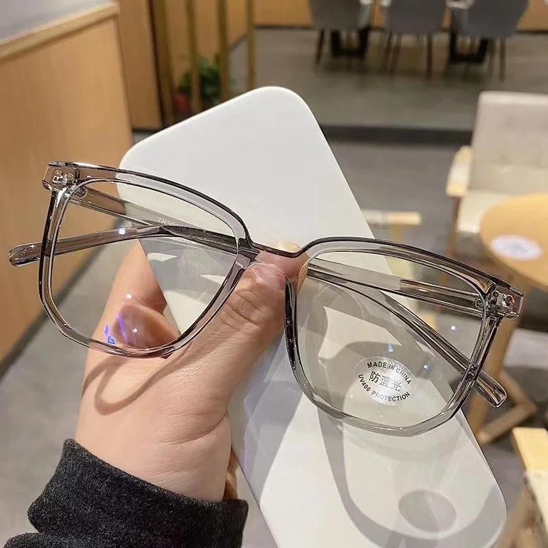 Lunettes anti-lumière bleue pour femmes, avec monture de lunettes régulière, finition rétro, monture