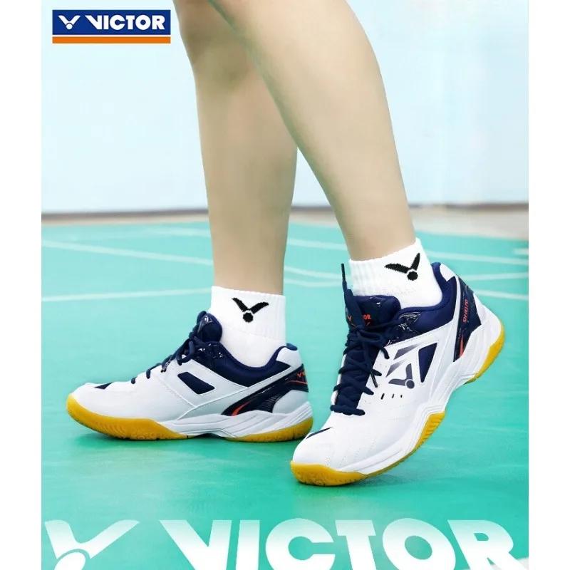 Chaussures de badminton originales VICTOR A170 antidérapantes, résistantes à l'usure, absorbant les 