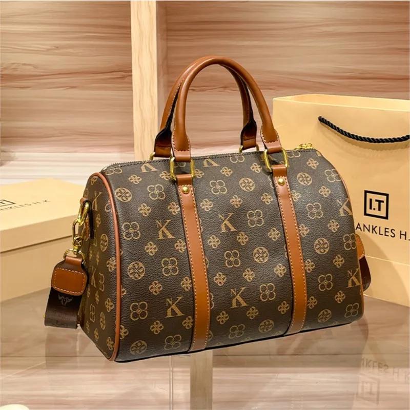 Sac à main de luxe léger pour femmes, sac à bandoulière de luxe de styliste rétro, grande capacité, 