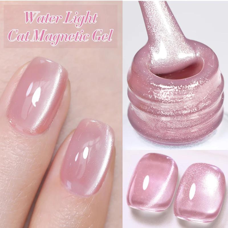 BORN PRETTY 10ml argent eau lumière chat Gel magnétique Vernis à ongles fournitures Vernis Gel Semi 