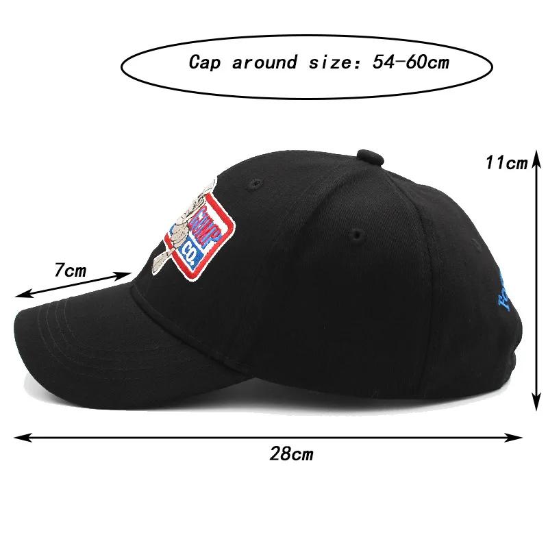Casquette de Baseball de haute qualité hommes femmes réglable coton Forrest Gump broderie papa chape