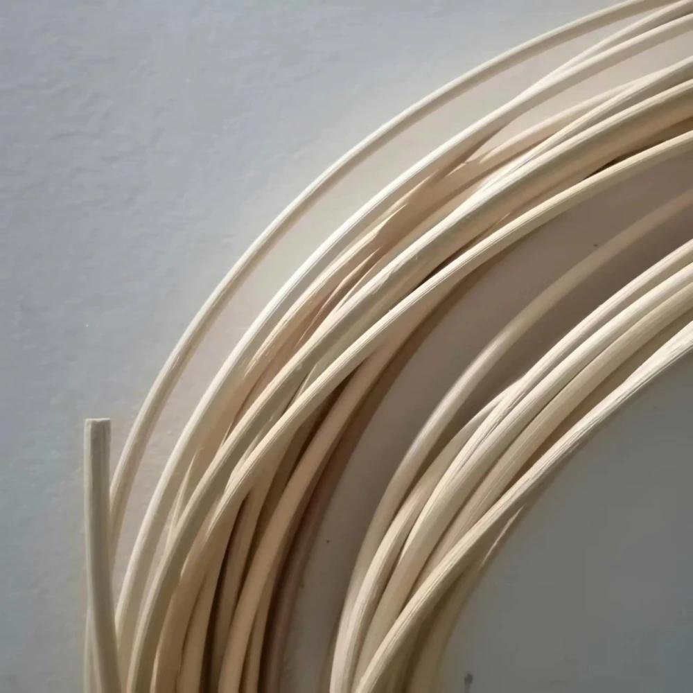 Bâton de canne à noyau en rotin naturel indonésien, diamètre rond de 10 mètres, meubles de maison, c