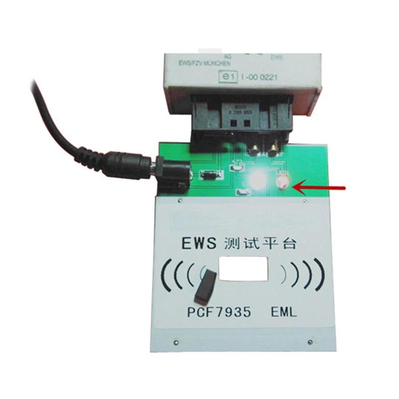 Plate-forme de Test EWS3 EWS4 Rechargeable pour BMW/Land Rover programmeur EWS PCF7935 testeur BMW