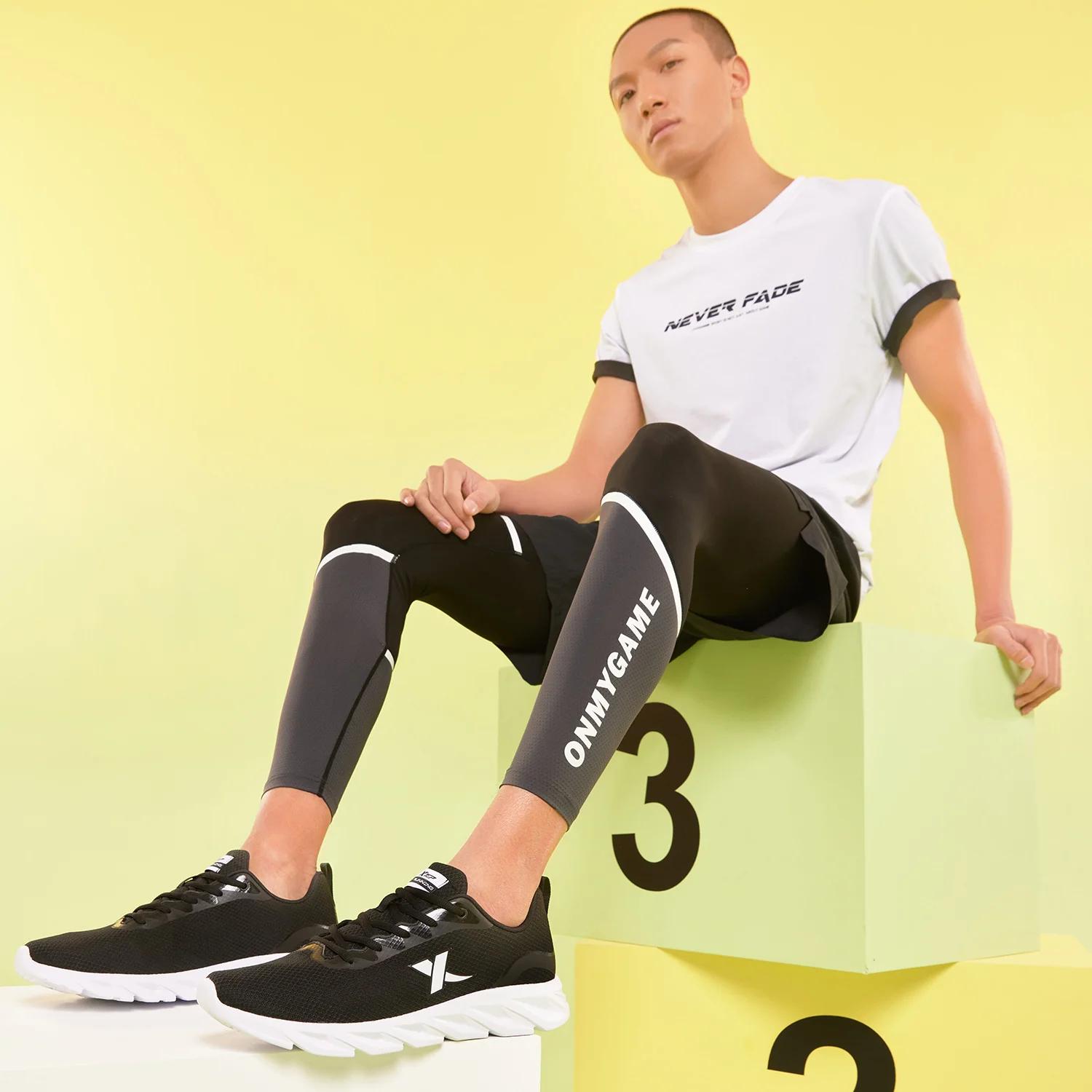 Chaussures de course Xtep légères et respirantes pour homme - Baskets anti-baume été 2021