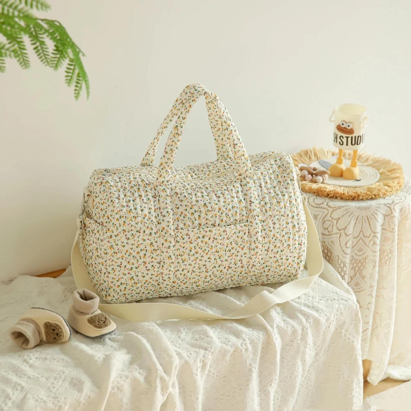 Sac de maman de grande capacité, fourre-tout de voyage pour femmes, sac à couches pour bébé, sac à b