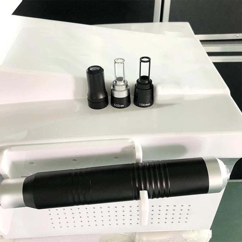 Yag laser poignée détatouage picoseconde sourcil pièce à main 1064 532 755 Q commuté nd dpl IPL opt 