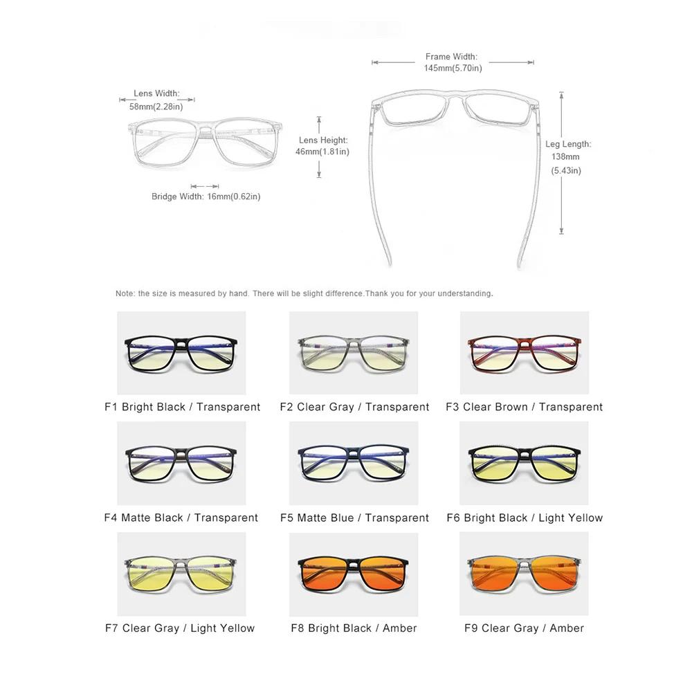KINGSEVEN mode lunettes bloquant la lumière bleue femmes/hommes lunettes charnières Anti rayon bleu 