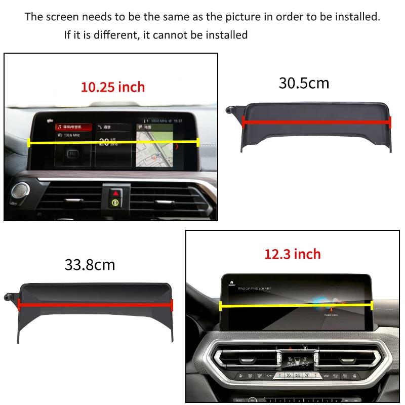 Support de téléphone de voiture Support d'écran Base dédiée dans la voiture Support Mobile pour BMW 