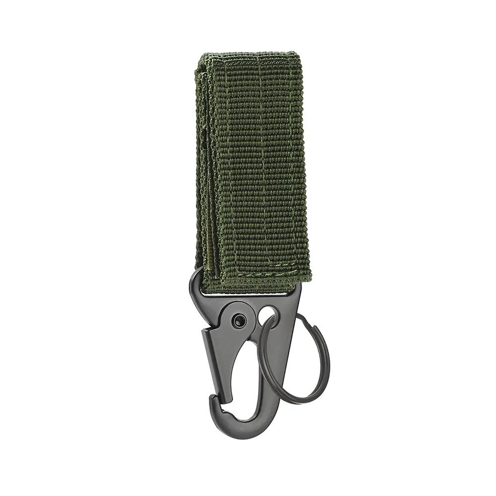 Mousqueton en Nylon haute résistance, crochet à clé, sangle MOLLE, système de suspension, boucle de