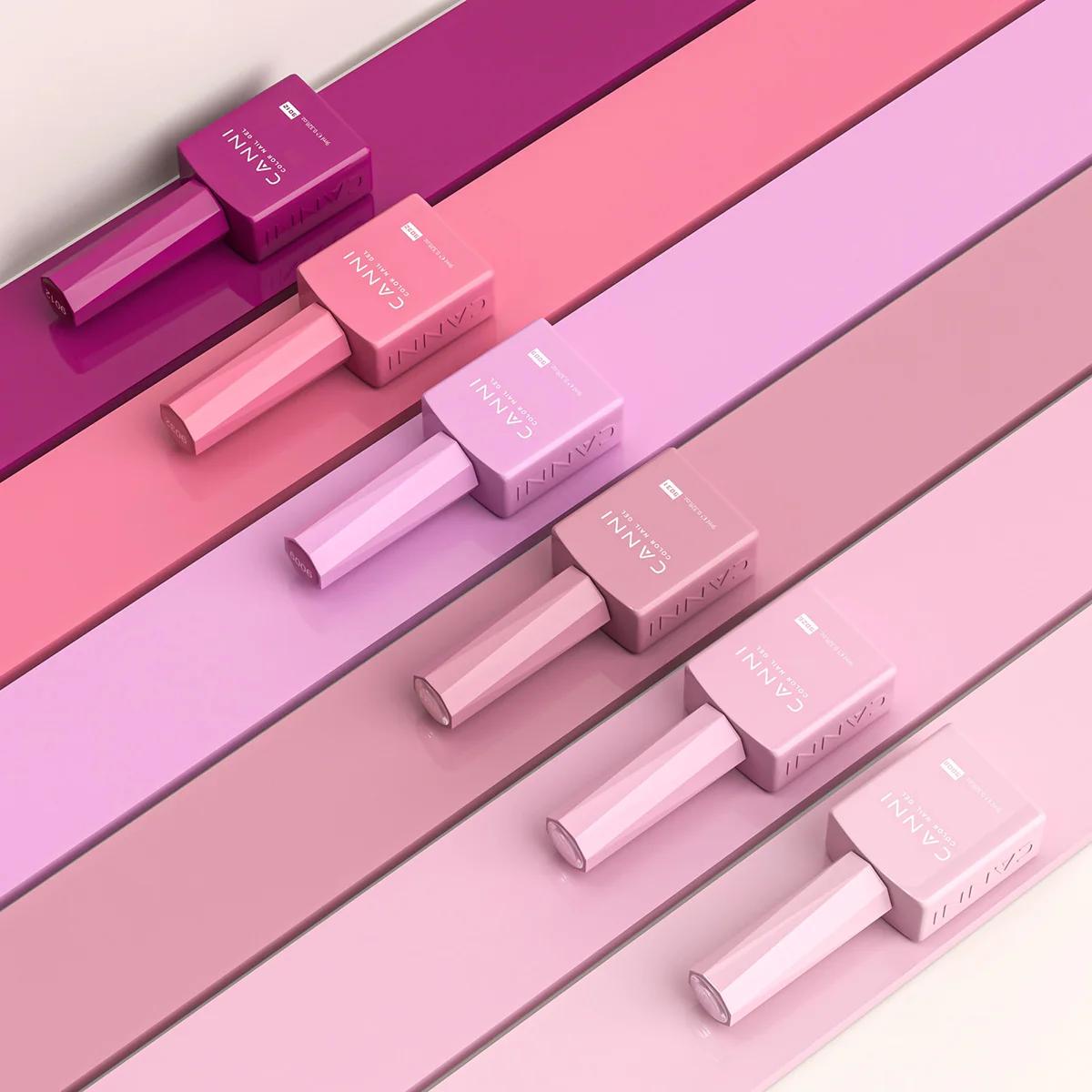 9ml CANNI HEMA/TPO gratuit couleur rose nu vernis à ongles couverture complète Semi Permanent longue