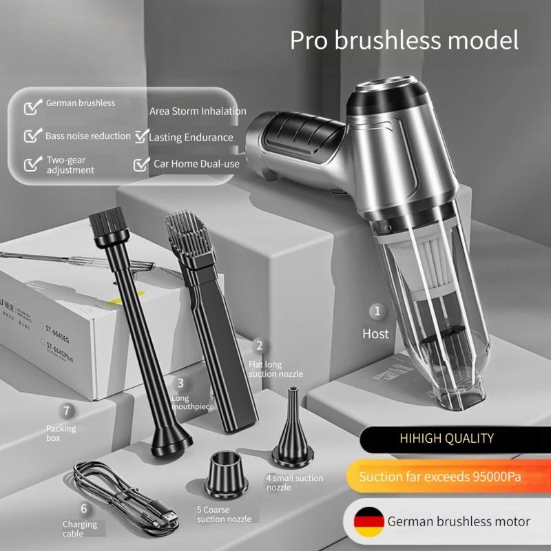 Aspirateur sans fil pour voiture, mini aspirateur soufflant, appareil ménager sans fil, utilisation 
