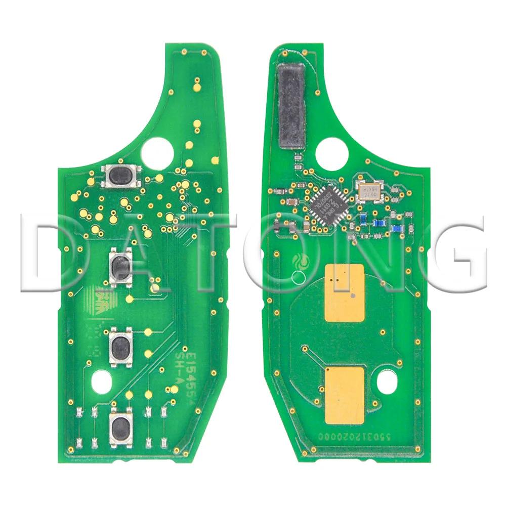 Datong World 2ADPXFI5AM433TX puce 4A originale puce MQB48 433MHz clé à distance de voiture pour Fiat