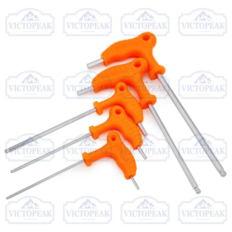 La clé Allen professionnelle 1,5 mm 2 mm 2,5 mm 3 mm 4 mm 5 mm 6 mm 8 mm 10 mm est disponible
