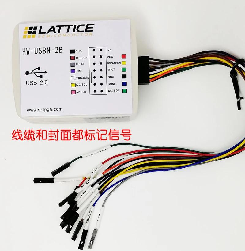 HW-USBN-2B 2A fpga ispdown Treillis programmeur à grande vitesse crosslink machxo2 machxo3 ice40 Cer