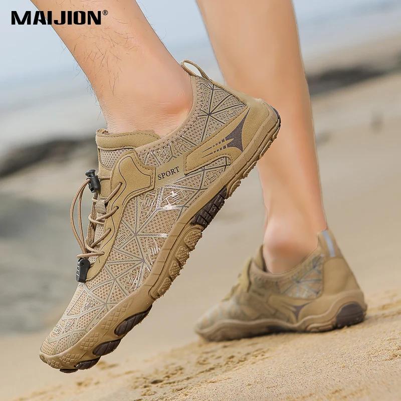 Chaussures aquatiques antidérapantes à séchage rapide pour hommes et femmes, chaussures de sport aqu