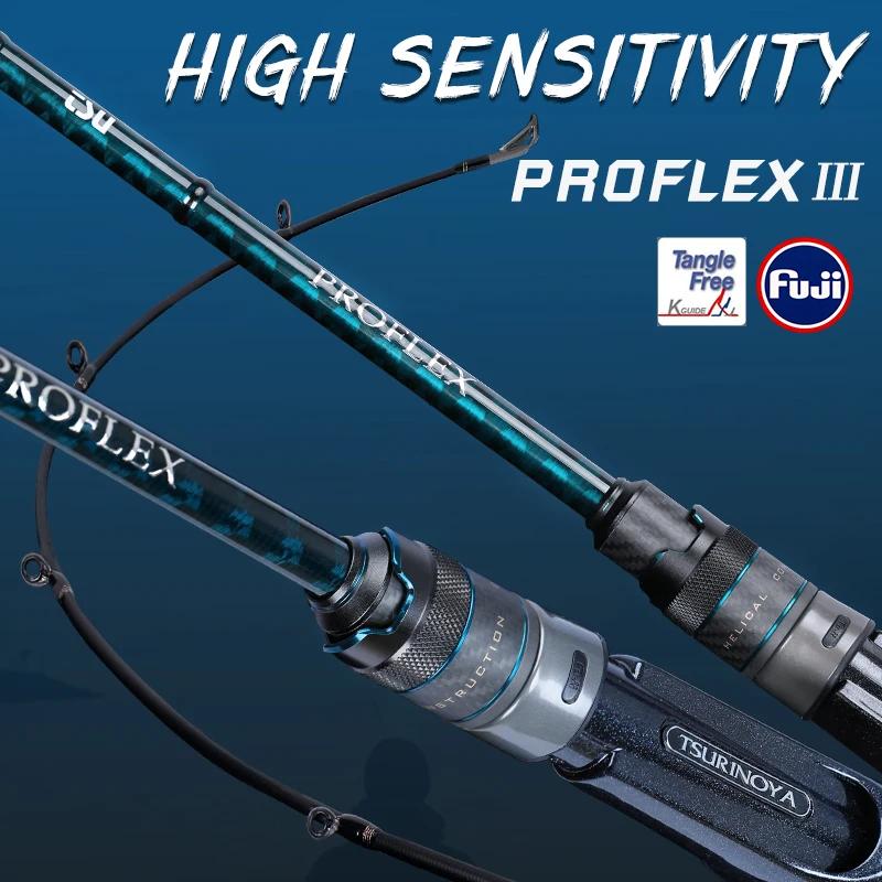 Canne à pêche à la basse TSURINOYA PROFLEX Ⅲ 1.95m 2.01m 2.10m 2.21m ML M L FUJI Guide, canne à lanc